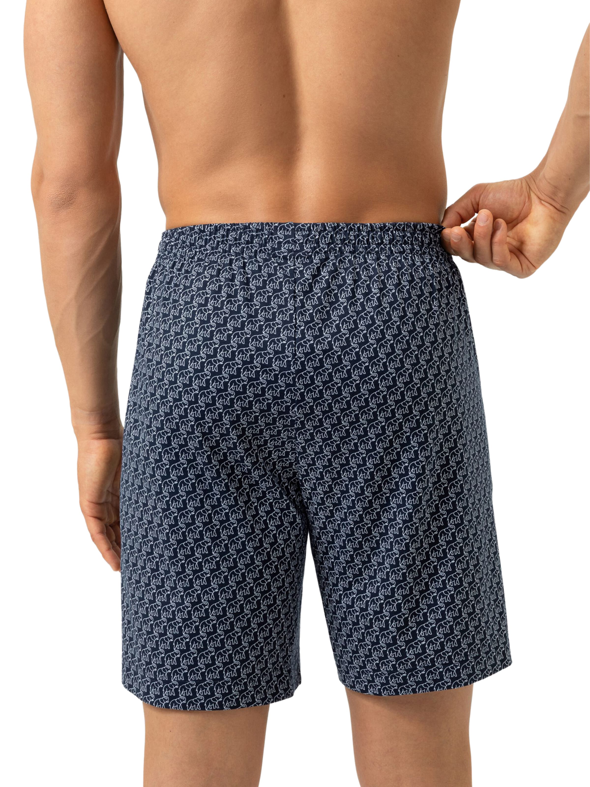 Shorts de bain 'Serie Elephant Walk' Mey en bleu