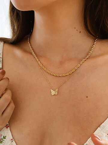 Hey Happiness Kette 'Glow' in Gold