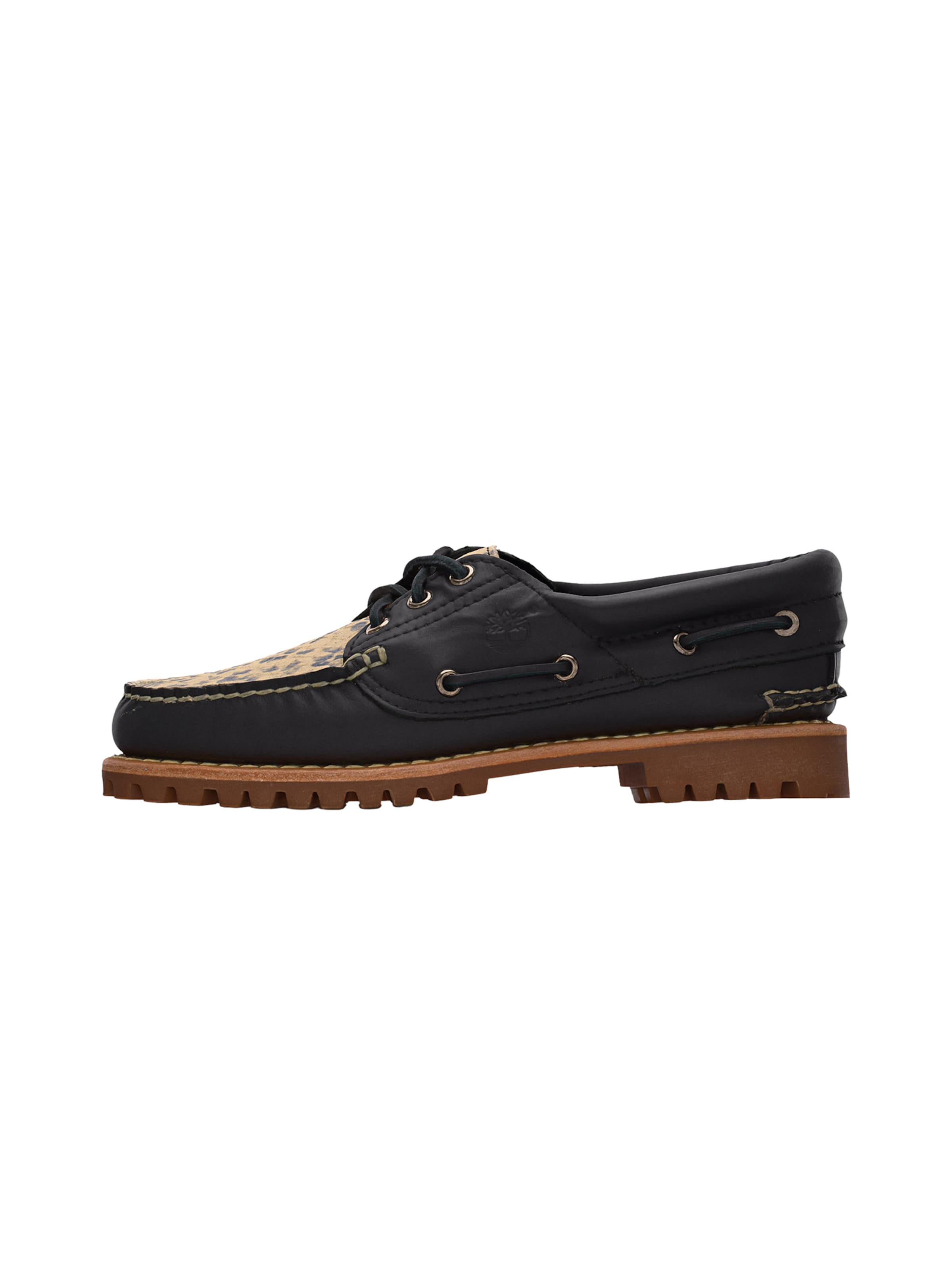 TIMBERLAND Mocassin en brocart / noir, Vue avec produit