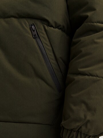 Jack & Jones Plus Winter jacket 'JJEOtto' in Black