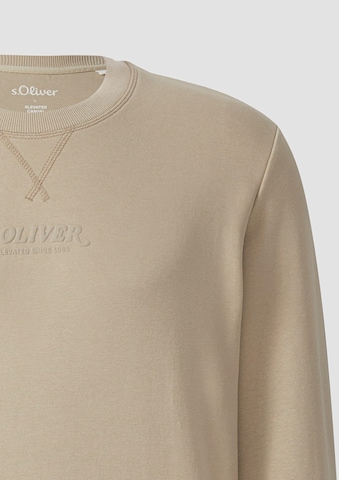 Sweat-shirt s.Oliver en beige