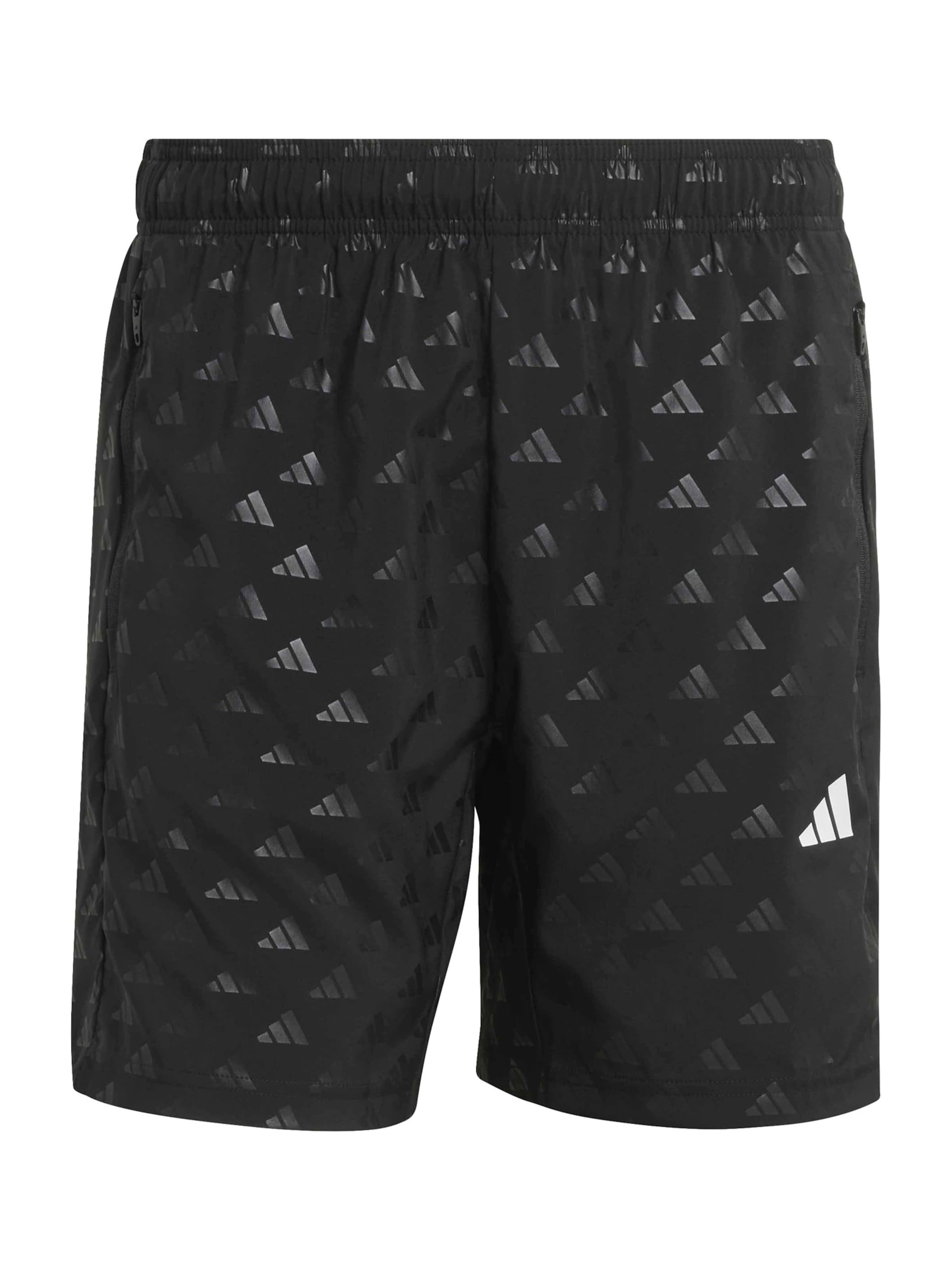 ADIDAS PERFORMANCE Παντελόνι φόρμας σε μαύρο / λευκό, Άποψη προϊόντος