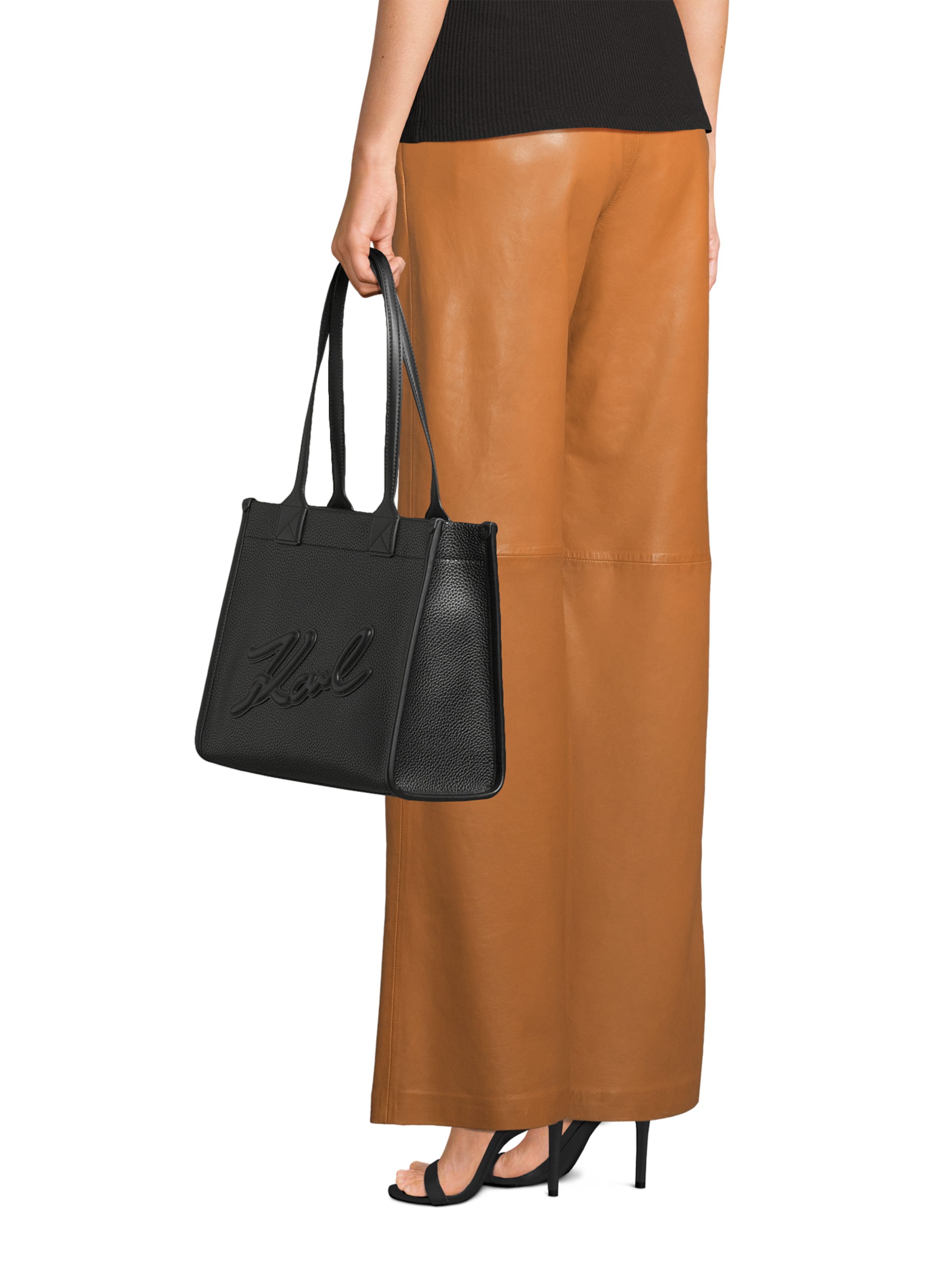 Cabas Karl Lagerfeld en noir