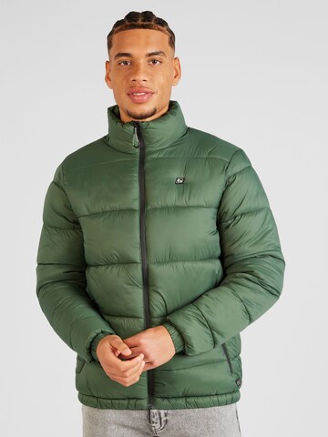 BLEND Zimná bunda - Zelená: predná strana