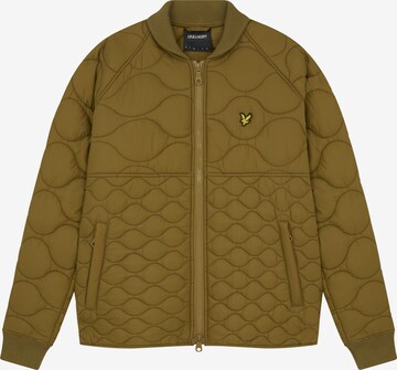 Lyle & Scott Overgangsjakke i grønn: forside