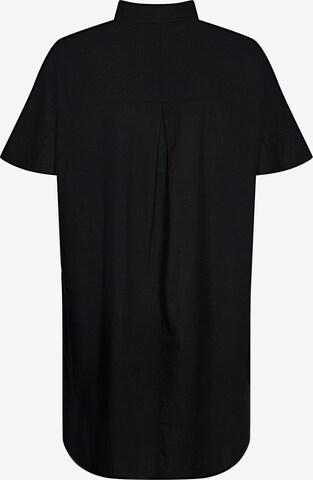 Zizzi - Vestido camisero 'Flex' en negro