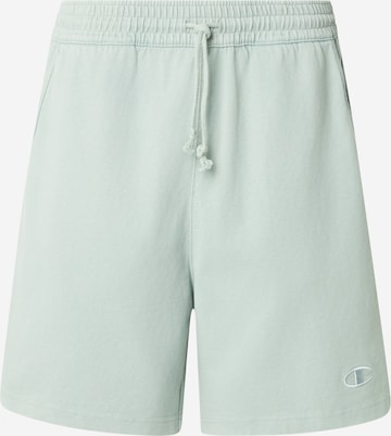 Regular Pantalon Champion en vert : devant