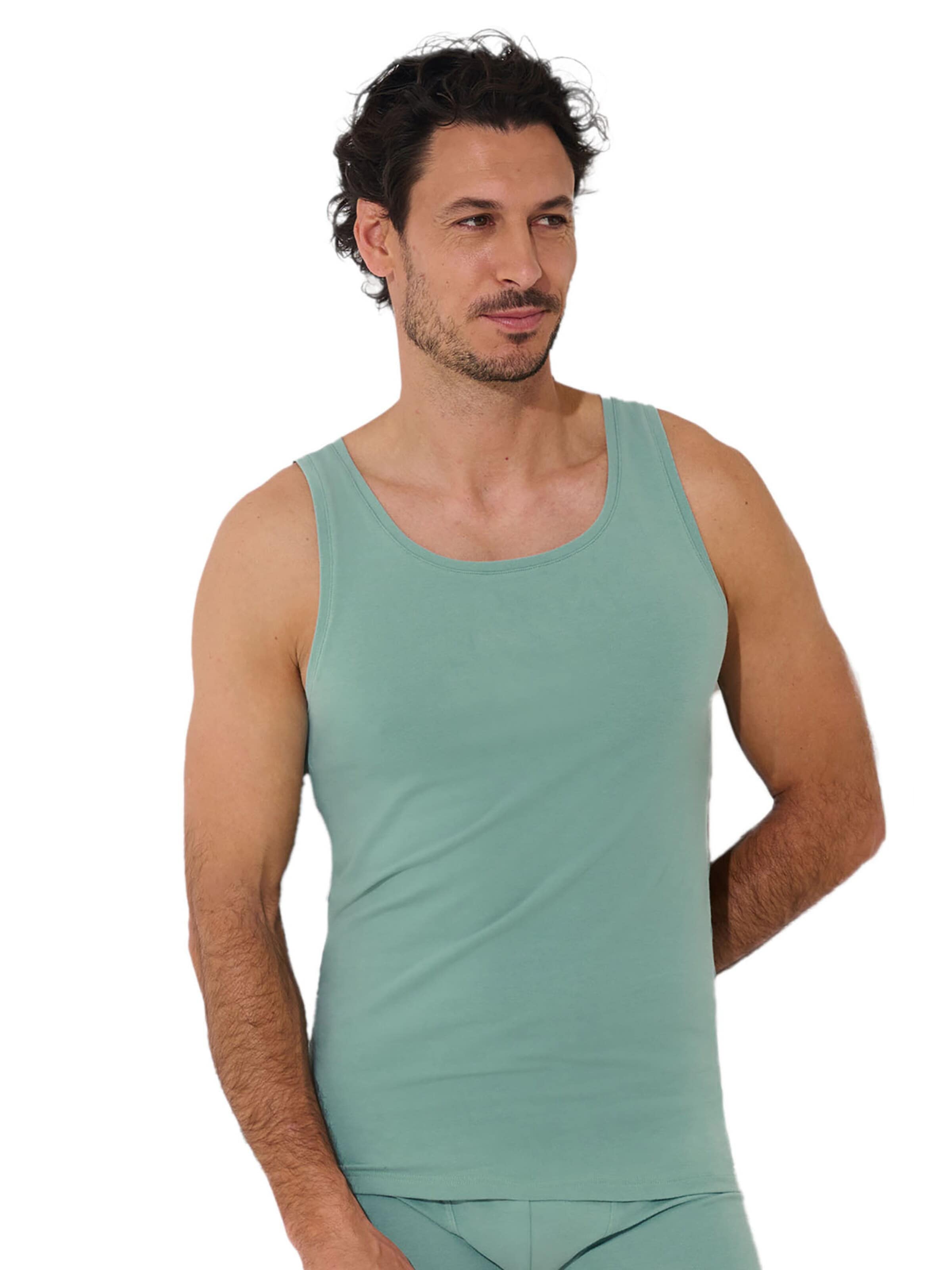Lisca Undershirt 'Odysseus' in Green