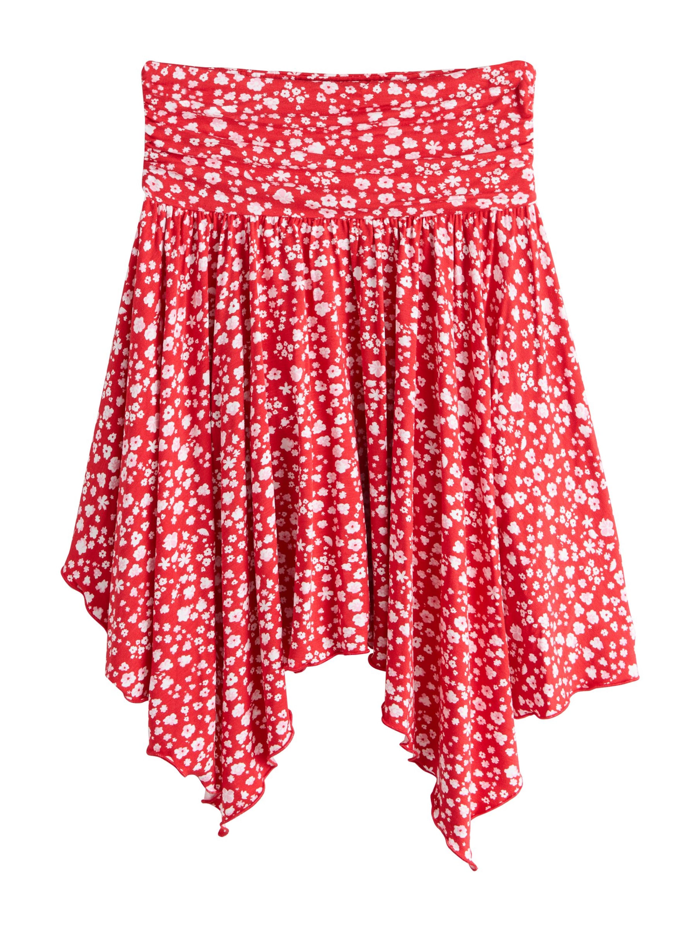 Next - Falda en rojo: frente