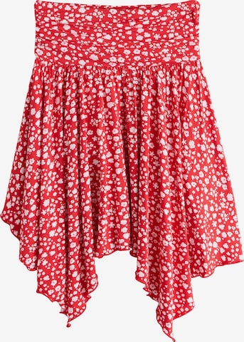 Next - Falda en rojo: frente