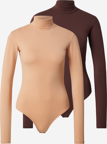 ABOUT YOU - Body camiseta 'Willow' en beige: frente