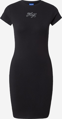 HUGOHaljina 'Nalix_B' - crna boja: prednji dio