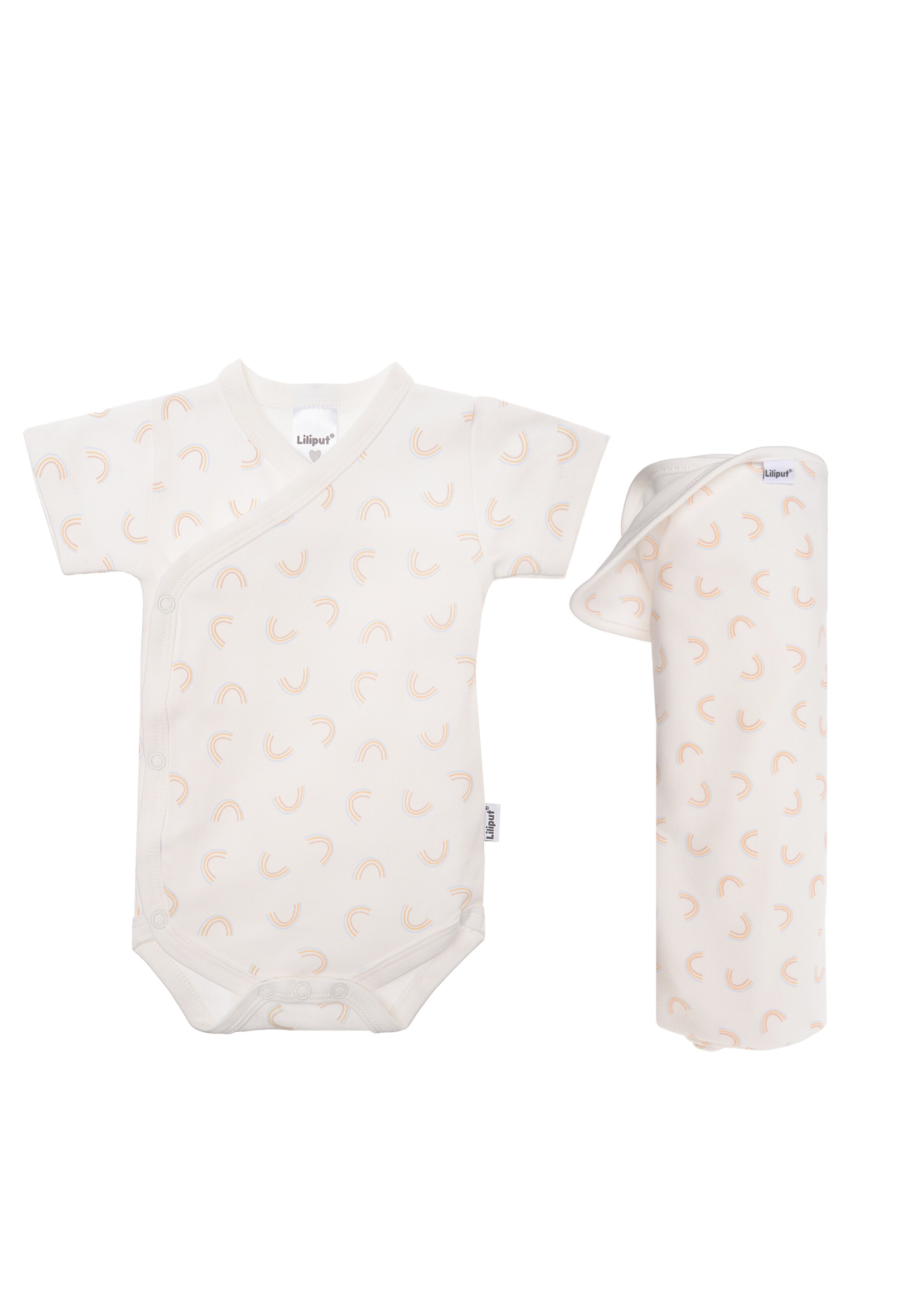 LILIPUT Underwear Set 'Regenbogen' in Beige: front