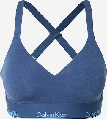 Soutien-gorge Calvin Klein Underwear en bleu : devant