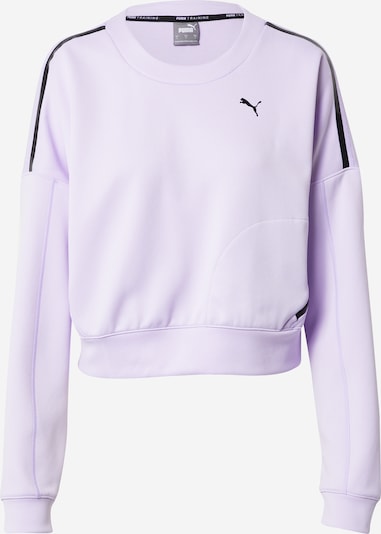 PUMA Sport sweatshirt i lavendel / svart, Produktvy