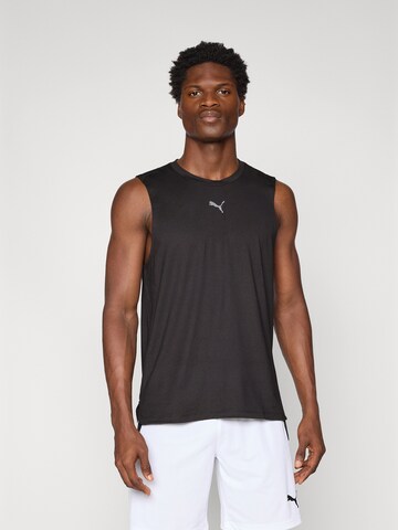 PUMA Funktionsskjorte 'Cloudspun' i sort: forside
