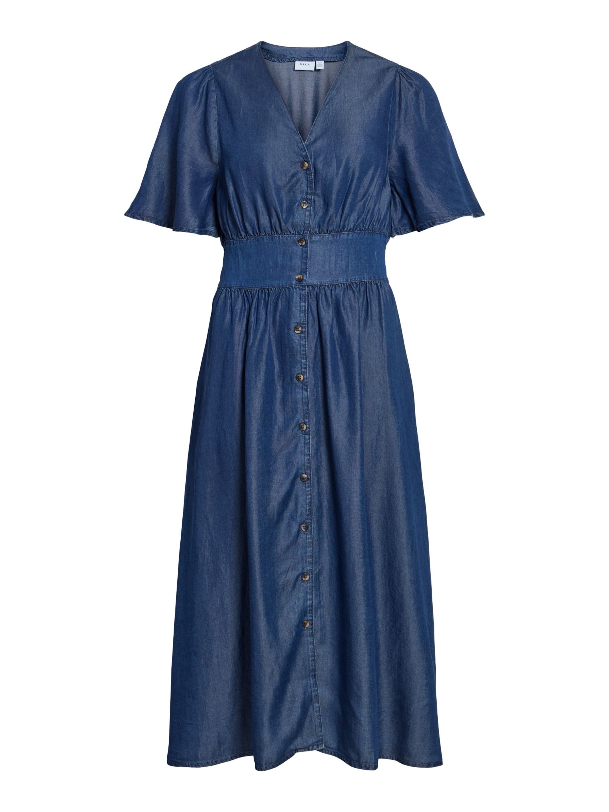 VILA Kleid 'VIMai' in Blau: Vorderseite