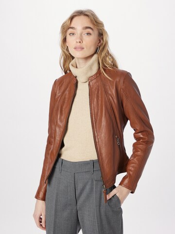 Gipsy by Mauritius Jacke 'Meilin' in Braun: Vorderseite