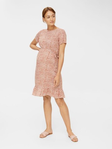MAMALICIOUS Kleid 'MLVenice' in Orange