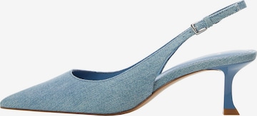 MANGO Pumps 'Rory1' in Blue: front
