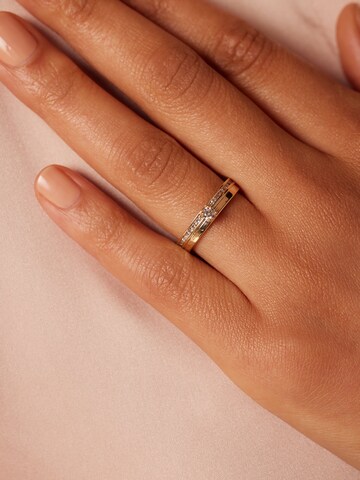 Bague 'Klassisch' Lucardi en or : devant