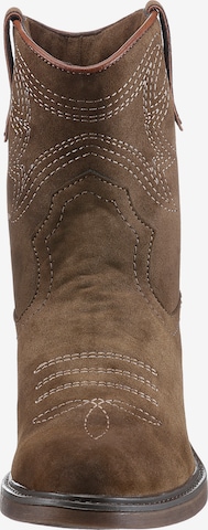 MUSTANG Ankle Boots in Brown