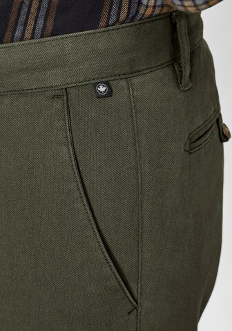 REDPOINT Slim fit Chino Pants in Green