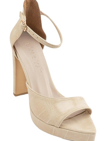 Limoya Slingback Pumps 'Damen-Absätze' in Beige: front