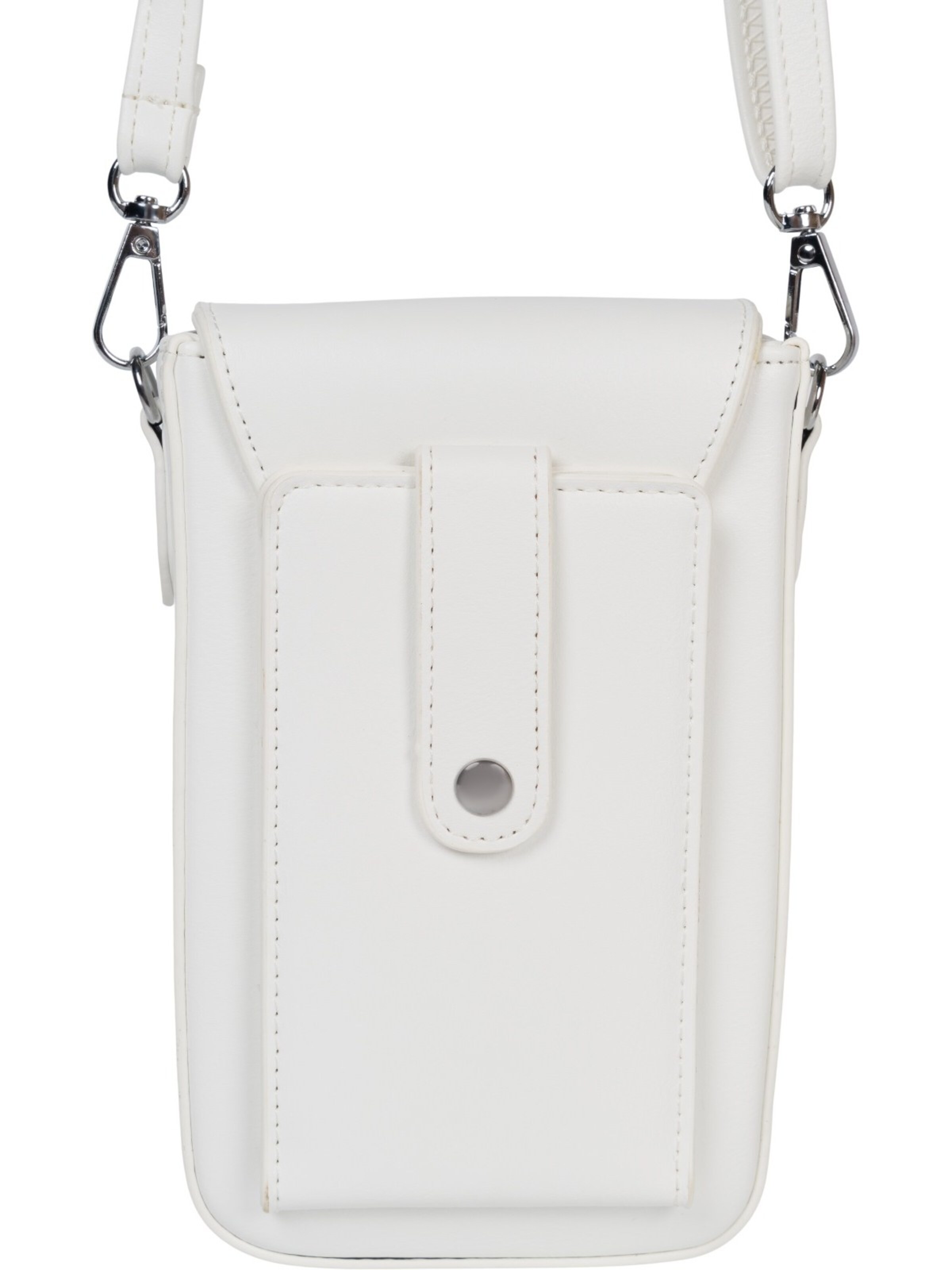 styleBREAKER Umhängetasche 'Box Bag Umhängetasche Uni'‌‌‌‌‌‌‌ in Weiß