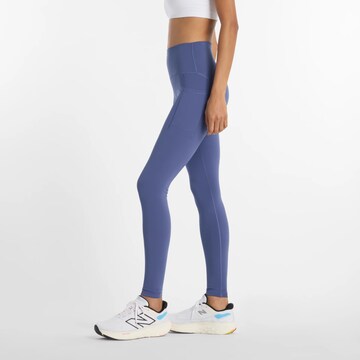 new balance Skinny Sportbroek in Blauw