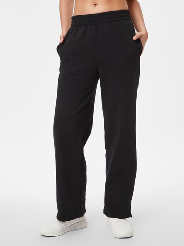 Loosefit Pantalon Cotton On en noir : devant