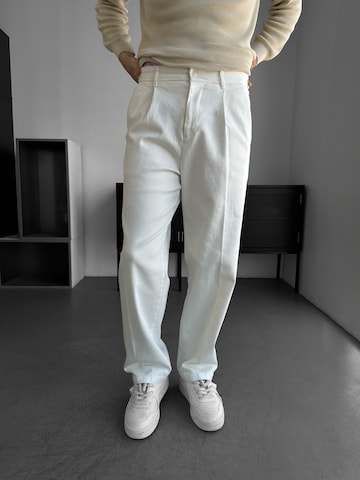 Kleidermafia Loose fit Trousers in Beige