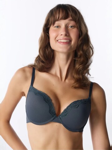Penti Koszulkowy Biustonosz 'BHs & Bralettes' w kolorze szary: przód