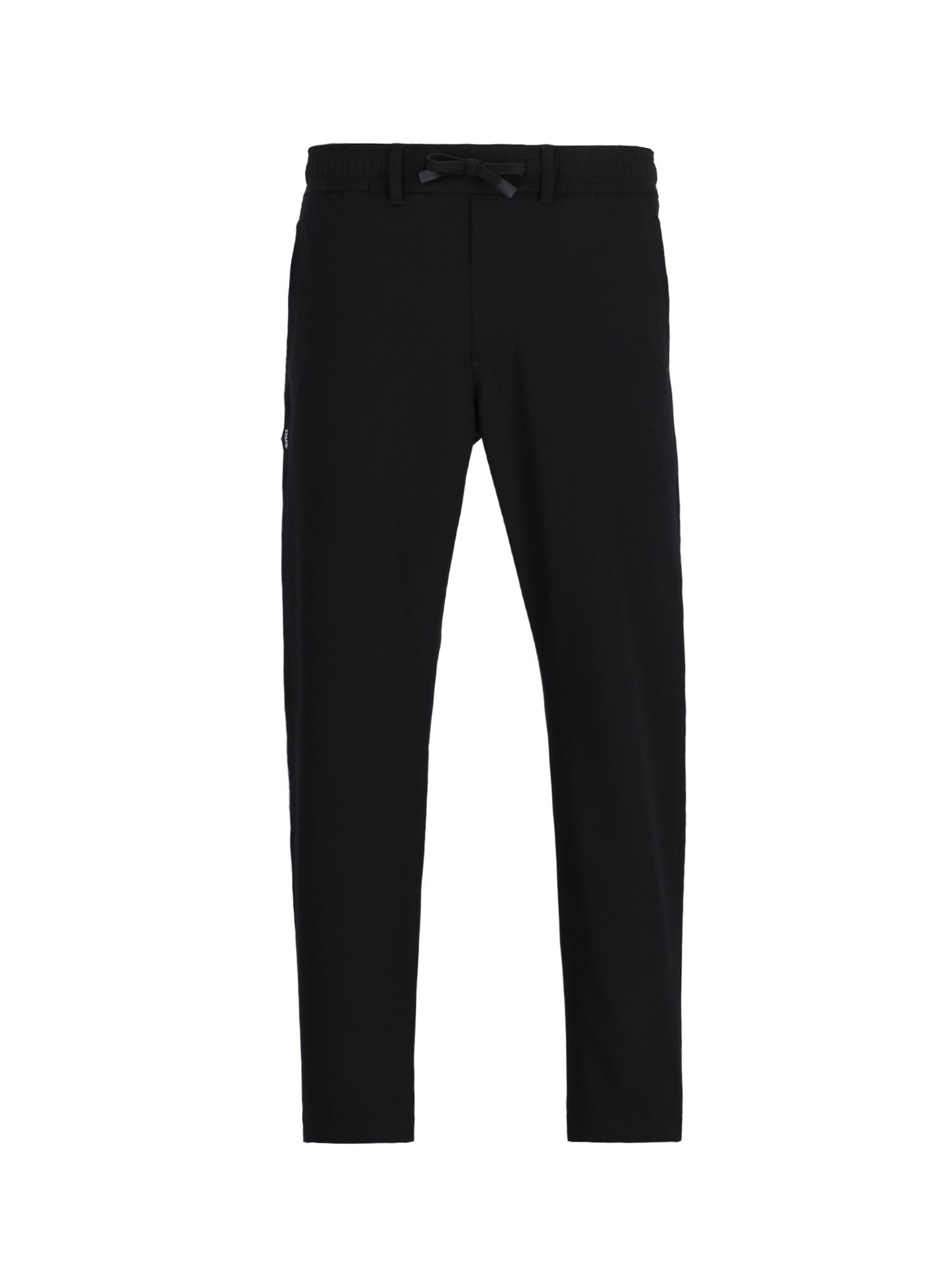 CHASIN' Regular Chino trousers 'Stone Dual' in Black: front