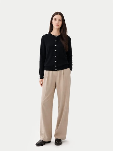 GOBI Cashmere Strickjacke 'Essential'‌‌‌‌‌ in Schwarz