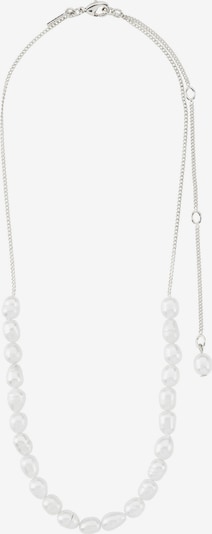 Pilgrim Necklace 'BERTHE' in Silver / Pearl white, Item view