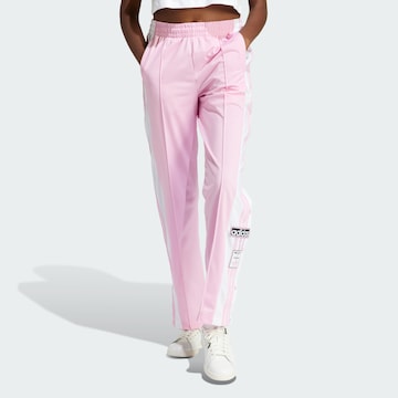 ADIDAS ORIGINALS - Loosefit Pantalón 'Adibreak' en rosa: frente