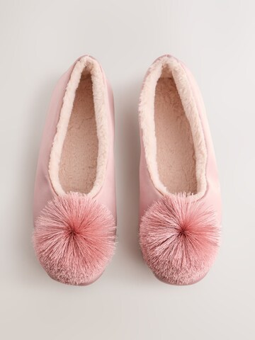 Next - Zapatillas de casa en rosa