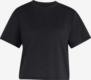 ADIDAS PERFORMANCE Funktsionaalne särk, värv must: eest vaates