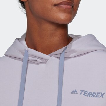 ADIDAS TERREX Sportief sweatshirt in Lila