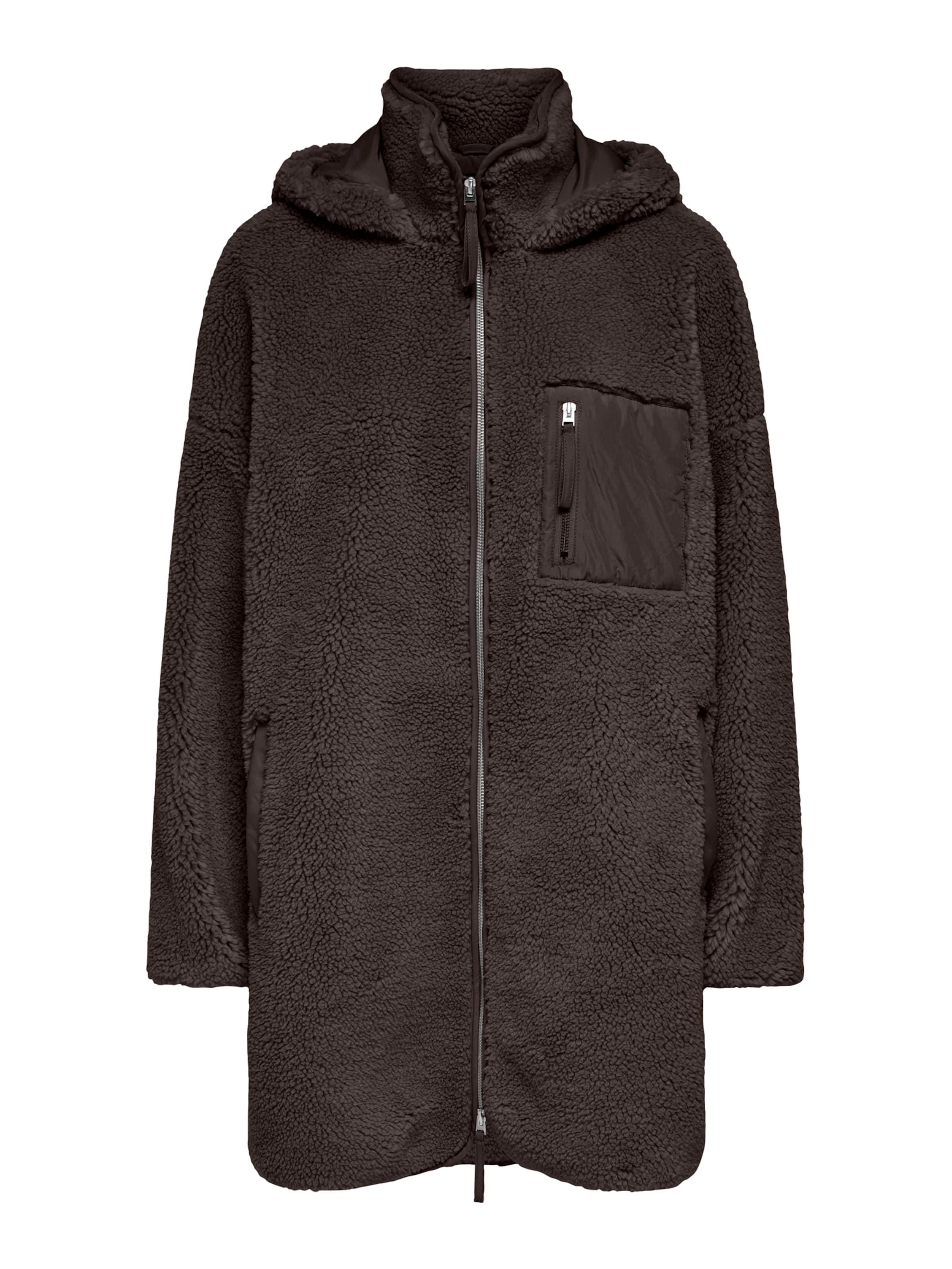 ONLY - Sobretudo meia-estação 'ONLSASCHA' em castanho: frente