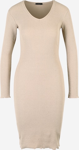 Trendyol Knitted dress in White: front