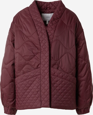 YASPrijelazna jakna 'YASTUCCO' - crvena boja: prednji dio