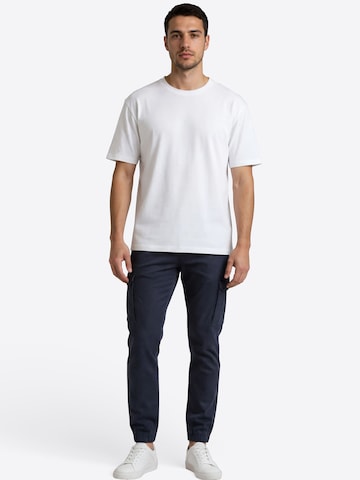 Effilé Pantalon chino 'Cean' PIERRE CARDIN en bleu