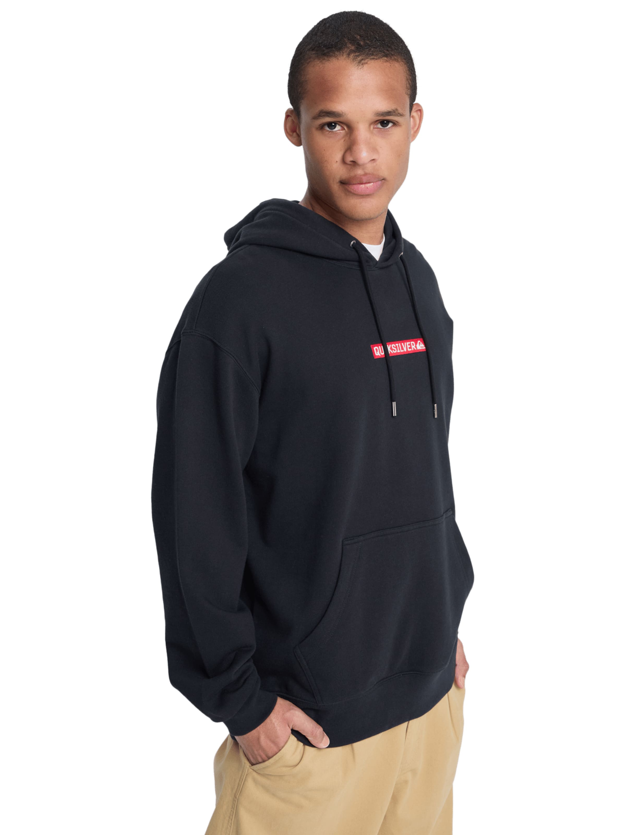 QUIKSILVER Sweatshirt 'Dna' in Black