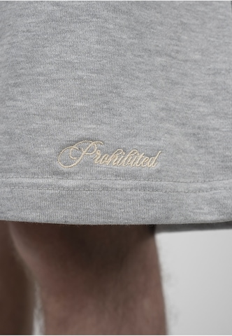Prohibited Loosefit Broek 'Lazy Riviera' in Grijs
