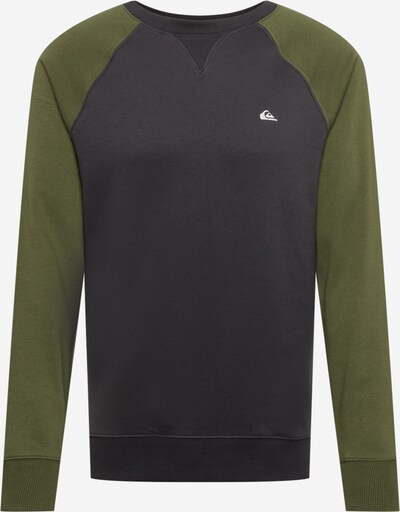 QUIKSILVER Sport sweatshirt 'EVERYDAY' i mörkgrå / oliv, Produktvy