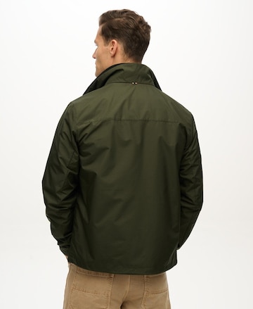 Veste mi-saison Superdry en vert