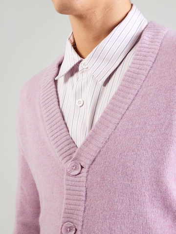 Lindbergh Плетена жилетка в лилав