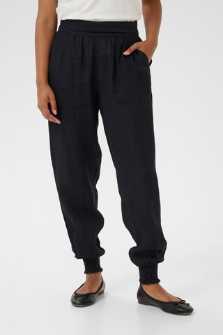 Cream Loosefit Broek 'Bellis' in Zwart: voorkant